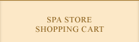 Spa Store Shopping cart